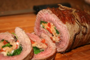 flank steak roulade